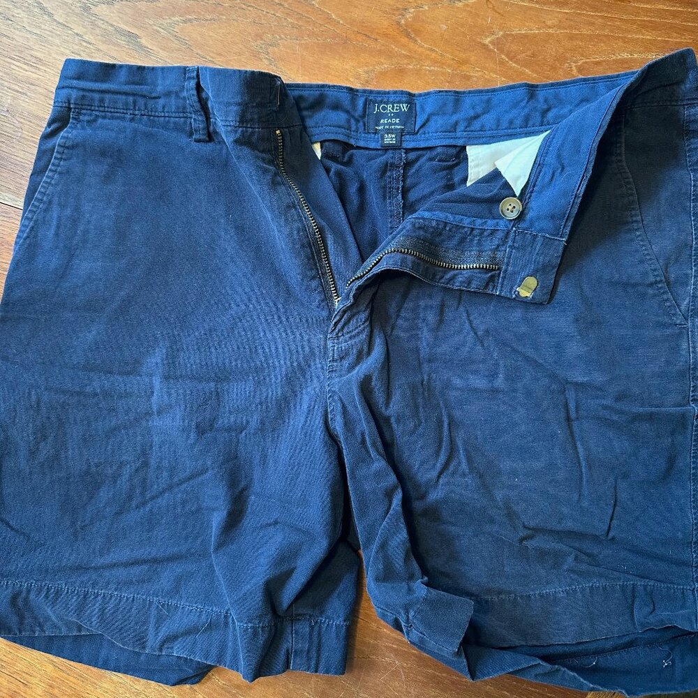 J.Crew Reade Shorts - Washed Blue - 35